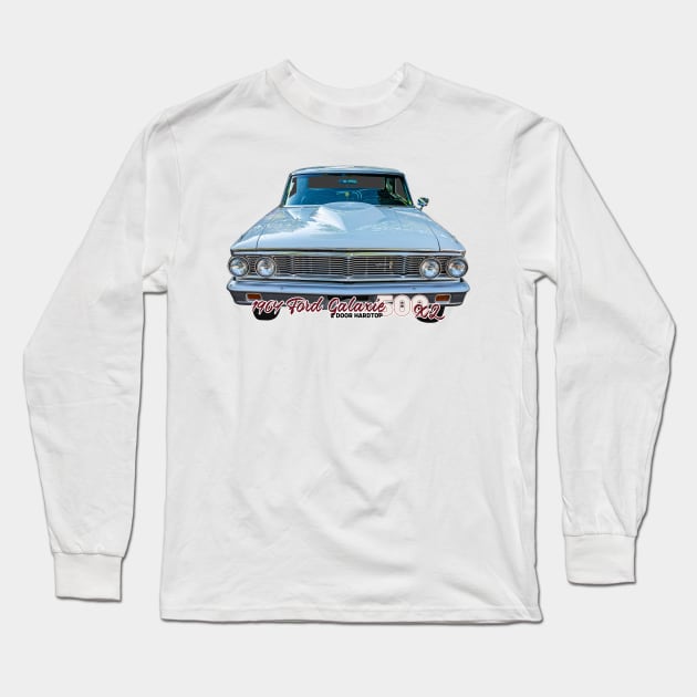 1964 Ford Galaxie 500 XL 2 Door Hardtop Long Sleeve T-Shirt by Gestalt Imagery